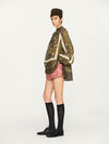 INTO THE EAST 25 Autumn/Winter Lace-Up Silk Top/Shirt/Embroidered Button Tussah Silk Vest/Shorts ITE-E1DGAW022PK22PT-FEN Pants (E1DGAW019PK20TP)